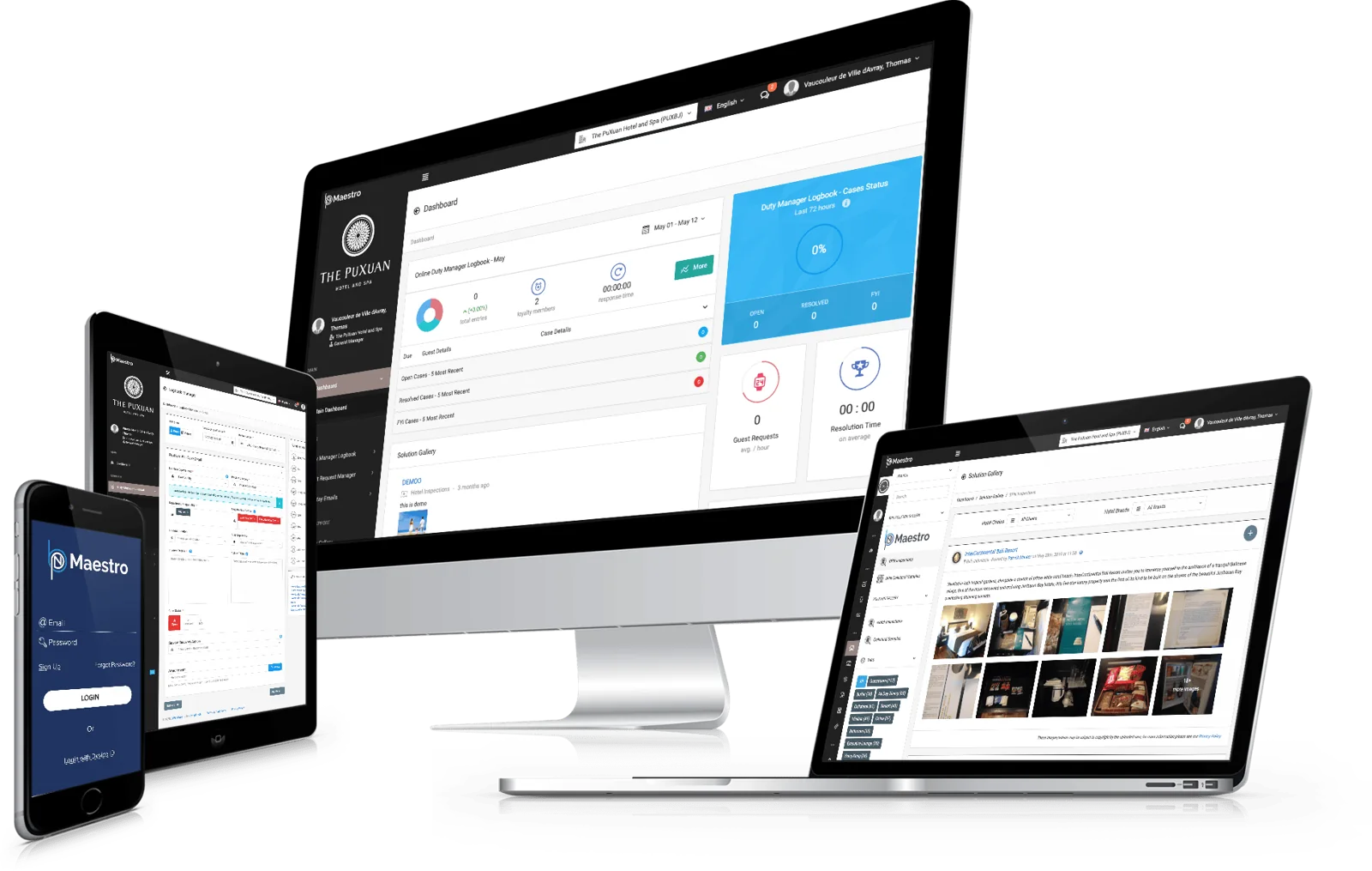 BPN Maestro on desktop, laptop, tablet and phone